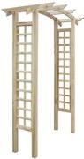 Αψίδα Καφασωτό 150 x 60 x 210 εκ. από Ξύλο 41662