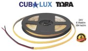 Ταινία LED 6W/m 5M 384LED/M 24V CRI90 2700K 528lm/m ΤΩRA DOTLESS 502004 Cubalux 502004