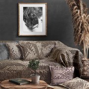 Ριχτάρι Tiger Brown Madi Τριθέσιο 170x300cm Pet