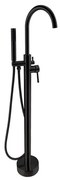 Karag S12323 Artemis Επιδαπέδια μπαταρία λουτρού Nero
