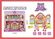 Κουκλόσπιτο με Κούκλα & Αξεσουάρ
