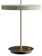 Επιτραπέζιο Φωτιστικό LED 13W Dimmer Θύρα USB 41,5cm Asteria Table Lamp Umage-2435-Σιέλ/Βεραμάν/Μέντα 2435