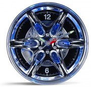 Led Wheel Rim Clock- Φωτιζόμενο Ρολόι Σχήμα Τροχού 37253 The Source 37253