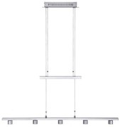 Σώμα Κρεμαστού Φωτιστικού 5xLED 4W Νίκελ ματ m6 - LED 8 Fischer Honsel 13047 Νίκελ Ματ