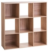 Βιβλιοθήκη Δαπέδου 9 Θέσεων (100.5x32x100.5) F-V Mix Nat 138971