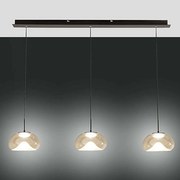 Φωτιστικό Οροφής - Ράγα Brena 3755-48-365 105x22x200cm Dim Led 3240lm 30W Cognac Fabas Luce