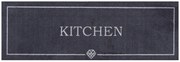 Πατάκι κουζίνας (50x150) Soft &amp; Deco 720 Kitchen Diamond Black-Sdim