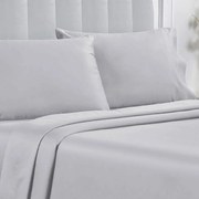 Ζεύγος Μαξιλαροθήκες (52x72) Whitegg BA169 Γκρι
