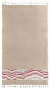 Πετσέτα Θαλάσσης Pestemal 10 Beige Guy Laroche Θαλάσσης 90x170cm 100% Cotton