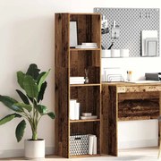 vidaXL Βιβλιοθήκη Όψη Παλαιού Ξύλου 40x30x152 εκ. Επεξεργασμένο Ξύλο