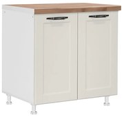 MATIS Επιδαπέδιο ντουλάπι κουζίνας CONTEMPO D80 Μπεζ 80x60x85εκ. MATISKD8067