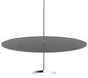 Φωτιστικό Οροφής Sky Dome 24 10570/10573 61x44,4cm Led 1250lm 18W Aluminium-Black Pablo Designs