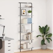 vidaXL Ράφι Βιβλίων Γκρι sonoma 60 x 24 x 203 εκ Επεξεργασμένο ξύλο
