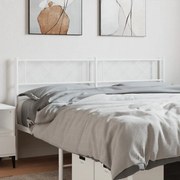 vidaXL Κεφαλάρι Λευκό 120 εκ. Μεταλλικό