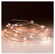 Λαμπάκια Σειρά 30 LED Χαλκός Σύρμα 3m Μπαταρία Timer Χάλκινο Φως 27-00602 Panagoulas-27-00602-Χάλκινο 27-00602