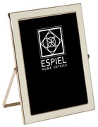 Κορνίζα Μεταλλική Λευκή-Χρυσή ESPIEL 13x18εκ. FAM602