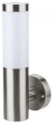 Φωτιστικό Εξωτερικού χώρου Τοίχου Ανοξειδωτο Στρογγυλό Κολωνάκι με Ντουί Ε27 8624 VTAC-8624-Inox 8624