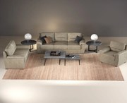 MATIS Διθέσιος καναπές Boss Μπεζ 172x90x92εκ. MATISE67278548