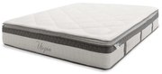 Στρώμα Utopia Pocket Spring Με Ανώστρωμα 30-32cm 160x200cm White-Grey Queen Size Foam