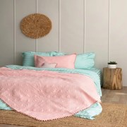 Κουβερλί Morgan Pink Palamaiki King Size 260x240cm Microfiber