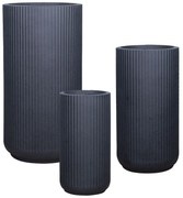 ΚΑΣΠΩ FIBERCLAY ΣΕΤ/3  ΜΑΥΡΟ ΓΡΑΝΙΤΗ ΚΙΟΝΑΣ ΨΗΛΟ - S:Φ26x50, M:Φ33x63, L:Φ41x78xm 18/ΠΑΛ - 06-00-94802 SET3
