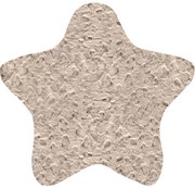 Παιδικό Χαλί GLACIAL BEIGE STAR Μπεζ 120 x 120 εκ. MADI