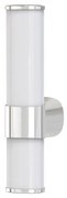 ΑΠΛΙΚΑ ΜΠΑΝΙΟΥ ΤΟΙΧΟΥ 6W 3CCT 400mm IP44 ΝΙΚΕΛ ARTE ILLUMINA BREEZE Eurolamp 144-80539