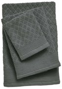 Πετσέτες Best 0688 (Σετ 3τμχ) Graphite Das Home Σετ Πετσέτες 100% Cotton