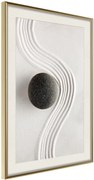 Αφίσα - Zen Garden - 40x60 - Χρυσό - Με πασπαρτού