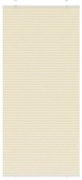 vidaXL Πλισέ περσίδα Κρέμα 85x200 cm Πλάτος υφάσματος 84,4 cm