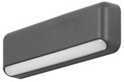 Απλίκα Φωτιστικό Τοίχου Led Αλουμίνιο Mocca H7,5 Φ24 ForLight-PX-0493-NEG-Μαύρο PX-0493-NEG