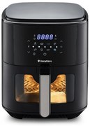 HomeVero HV-AF6.5W Φριτέζα Αέρος 6.5lt Μαύρη