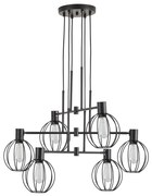 SE21-BL-100-GR2 ADEPT PENDANT Black Metal Pendant Black Metal Grid+ HOMELIGHTING 77-8878