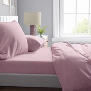 Μαξιλαροθήκη Μελανζέ 07 Pink DimCol 50Χ70 Βαμβάκι-Πολυέστερ