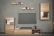 Σύνθετο Σαλονιού PLANETA Truffel Oak Μ200xΒ42xΥ186εκ.