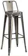 Barstool Dolix/SB2 Brushed  metax-01-00-1288 διάστ.44.0000 x 43.0000 x 95.0000
