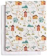 Σεντόνια Λίκνου (Σετ) Κόσμος Του Μωρού Green Village