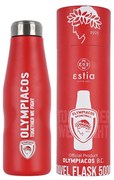 Θερμός Travel Flask Save the Aegean 500ml OLYMPIAKOS BC Edition Estia Home Art 00-12304