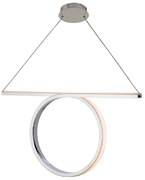 Φωτιστικό Οροφής LED Aca Zero HM98LEDP64CH Chrome