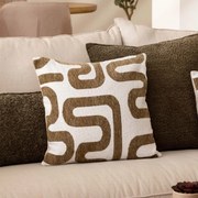 Διακοσμητικό Μαξιλάρι 2 Όψεων (40x40) A-S Jeni Khaki 204484B