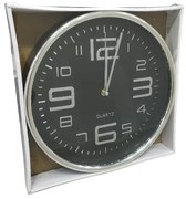 Ρολόι τοίχου - 710HD - 124078 - Silver