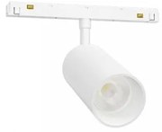 Σποτ Φωτιστικό Ράγας Μαγνητικής LED 15W IP20 3000K Zambelis 20412 Λευκό