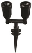 Σποτ Φωτιστικό Κήπου Μαύρο PAR38 IP44 147-68901 Eurolamp-147-68901-Μαύρο 147-68901