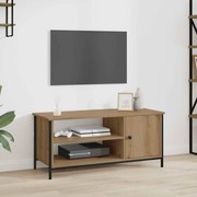 vidaXL Ντουλάπι TV artisan δρυς 100 x 40 x 45 cm Επεξεργασμένο ξύλο