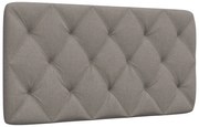 vidaXL Μαξιλάρι για Κεφαλάρι Taupe 100 εκ. Υφασμάτινο