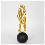 Διακοσμητικό Γλυπτό ζευγάρι Χρυσό 9.5x9.5x31.5cm 752-27088 Estheti 752-27088 Χρυσό