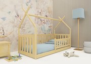 Κρεβάτι  Montessori Tipi  Bodzio  από μασίφ ξύλο Natural  90×200cm (Δώρο 10% Έκπτωση στο Στρώμα)