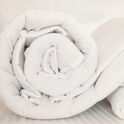 Πάπλωμα Satin Microfiber Μονό 160x240εκ. Λευκό Melinen 20002223