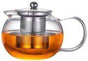 Κανάτα Τσαγιού 8x8x13,5cm 950ml Πυράντοχη με Φίλτρο από Ανοξείδωτο Χάλυβα &amp; Καπάκι Etoile SD-016