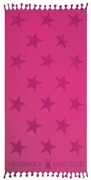 Πετσέτα Θαλάσσης 3832 Bordo-Fuchsia Greenwich Polo Club Θαλάσσης 90x170cm 100% Cotton